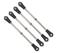 KIMISS Braccio di Collegamento Tirante del Braccio di Sospensione Posteriore Superiore per Auto RC Personalizzabile per Camion per Auto RC 1/10 e Tenditori Regolabili/collegamento Camber con Set di