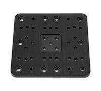 KIMISS C Piatto a Cavalletto Trave - Piatta di Montaggio Universale per Stampanti 3D, Piastra di Costruzione CNC con Fori Pre -installati per un Facile Assemblaggio, Alluminio Anodizzato da 5 Mm