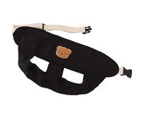 KIMISS Cablatura per Sedia per Bambini Regolabile - Cinta di Sicurezza 'alimentazione Portatile Seggioloni - Cintura di Sicurezza la del Bambino Morbida e Traspirante da 54 Cm (BLACK)