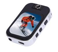 KIMISS Camera Digitale Compatta 720p Touch Screen IP65 PIOGA PIOGA HD Indossabile Video Registrazione della Videocamera con Giroscopio a 6 Assi e Batteria da 500 MAh, Camma Indossata