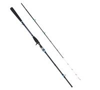 KIMISS Canna da Pesca Generale Offshore in Carbonio per Acque Profonde - Canna da Fusione Luminosa con Design Anti-impigliamento per Fiumi, Laghi e Mari (1,8 m)