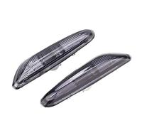 KIMISS Car Marker Lamp Indicatore di direzione Paralume destro e sinistro per E90 / E91 / E92 / E93 2006-2011(Affumicato)