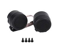 KIMISS Car Speaker, 2Pcs 12V 500W Car Round Super Power Speaker Tweeter Altoparlante (nero)