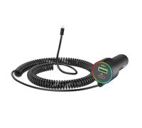 KIMISS Caricatore da Auto USB C, Adattatore Ricarica Auto con Cavo a