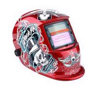 KIMISS Casco per Saldatura con Oscuramento Automatico del Sensore dell' Casco per Saldatura con Oscuramento Automatico PRO Solar Arc Tig Mig Rettifica Saldatore Strumento di Protezione