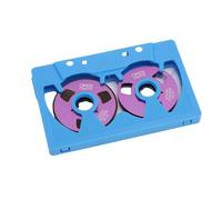 KIMISS Cassetta Vuota da Bobina a Bobina per Registrazione Musicale - Nastro Audio Bifacciale Tipo I da 50 Minuti con Polarizzazione Normale con Scatola di Immagazzinaggio