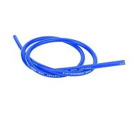 KIMISS Cavi per candele in silicone, cavo per accensione a scintilla in silicone da 8 mm Parti di ricambio per accessori per auto(Blu)