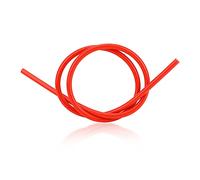 KIMISS Cavi per candele in silicone, cavo per accensione a scintilla in silicone da 8 mm Parti di ricambio per accessori per auto(Rosso)