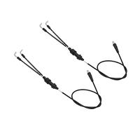 KIMISS Cavo Acceleratore Nero 01 0813 Sostituzione Cavo Acceleratore Push in Metallo per Banshee 350 YFZ350 1987-2006 Accessori/parti/controlli/leve/acceleratori Ad Alte Prestazioni
