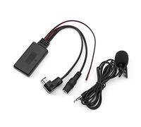 KIMISS Cavo AUX Bluetooth, Microfono Stereo per Auto ABS 12V con Cavo Audio AUX Bluetooth 5.0 per Pioneer Radio IP-BUS