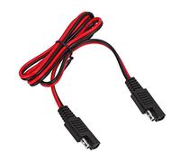 KIMISS Cavo di Prolunga da 16 AWG da SAE a SAE - Cavo di Ricarica per Batteria con Spina in Rame PVC Premium per Veicoli Elettrici con Fascette per Cavi