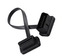 KIMISS Cavo di Prolunga OBD2 16 Pin Maschio a Femmina Adattatore Diagnostico Automatico per Auto Lunghezza 100 Cm/39 Pollici - Estensore Diagnostico OBD2 (30 cm)