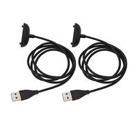 KIMISS Cavo di Ricarica per Smartwatch da 2 Pezzi per 3: Ricarica Rapida e Design Portatile per Caricabatterie per Orologi da Braccialetto Fitness Intelligente