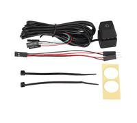 KIMISS Cavo Interruttore di Alimentazione per Computer Desktop + Interruttore di Alimentazione PC Blu Chiave Meccanica Retroilluminata Plug and Play Pulsante di Accensione PC per Computer Desktop