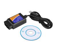 KIMISS Cavo USB OBD2, connettore USB per auto V1.5 OBD2 Scanner dell'interfaccia del cavo diagnostico