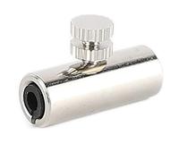 KIMISS Cello Wolf Tone Eliminator - Tubo Soppressore Muto Professionale in Metallo per Violoncello, Violino, Trombone e Cornetta (SILVER)