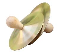 KIMISS Cembals per Dito in Rame - Piatti a Mano da 2 Pezzi per Bambini, Ottima qualità del Suono e Presa Facile, Perfetta per l'educazione Musicale e la Pratica del Ritmo