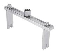 KIMISS chiave serbatoio Chiave universale per anelli di bloccaggio per serbatoio carburante per auto, attrezzo per coperchio pompa regolabile e antiscivolo per facile rimozione e installazione