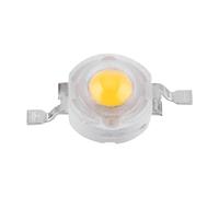 KIMISS Chip Led Diodo Led 1W Alluminio 50Pcs Smd 1W Lampada Led Perline Lampadina Chip Per Proiettore Faretto Risparmio Energetico Bianco Caldo (Bianco caldo)