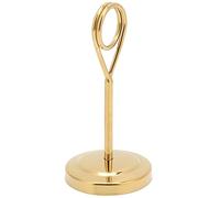 KIMISS Clamp/Holder Portacarte da Tavolo per Matrimoni Ed Eventi - Portamenu da Tavolo in Metallo Antiscivolo e Durevole da Esporre (MINI)