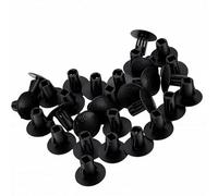 KIMISS Clip di Fissaggio per Paraspruzzi da 30 Pezzi 90467-10107 Plastica Tecnica Adatta per il 1998-2005 - Clip per Rivestimento Paraspruzzi