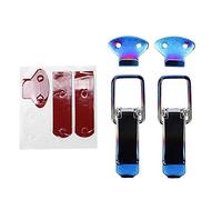 KIMISS Clip per paraurti auto, gancio universale per cofano auto, chiusura rapida, gancio per morsetto, taglia piccola