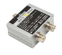 KIMISS Combinatore di Antenne VHF UHF Duplex per Ricetrasmettitore a Onde Corte, Suddivisione del Segnale Ad Alta Precisione a 3 Bande