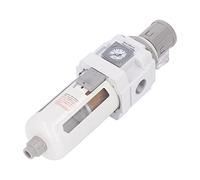 KIMISS Combo Regolatore di Pressione dell'aria e Filtro dell'aria G1/2 Pollici - di Drenaggio Automatico ', Filtraggio 5 μm e Manometro