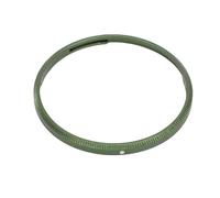 KIMISS Compatibile con Finiture Decorative Ottiche, Sostituisce con Dispositivo Portatile GR4, Ornamento Anteriore Ottico in Lega di Alluminio per Bloccare i Segni Sulla Superficie (GREEN)