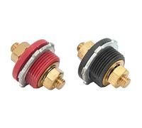 KIMISS Connettore Terminale Batteria 250A, Passante per Pannello, per