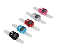 KIMISS Contatori Contatori da 5 Pezzi con Manopola di Ripristino, Clicker Colorati per un Conteggio Accurato Durante l'allenamento Sportivo e le attività in Palestra