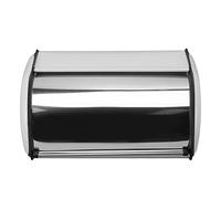 KIMISS Contenitore per il Pane Rotondo Decorativo - Elegante Contenitore per il Pane con Finitura a Specchio per l'organizzazione della - per Riporre Pane, Panini e Focacce Sul