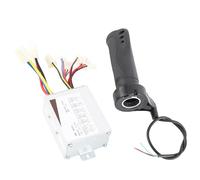 KIMISS Controller con Spazzole 24V 500W e Set di Manopole Acceleratore Elettrolitico per Bici Elettrica - Accessori di Conversione Affidabili