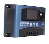 KIMISS Controller di Carica Solare MPPT per Illuminazione Stradale LED-regolatore PWM a 3 Stadi con Schermo LCD, Tecnologia di Monitoraggio di Limitazione e Multi-picco Correnti (36/48/60V-100A