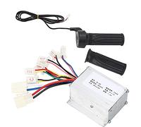 KIMISS Controller per Bici Elettrica con Spazzola e Set di Impugnature per Acceleratore a Pollice Universale a Lunga Ad Alte Prestazioni