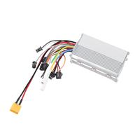 KIMISS Controller per Bici Elettrica Senza Spazzole 48V 25A per Scooter e Bici Elettriche - Regolatore di velocità del Motore in Lega di Alluminio Resistente da 1200W