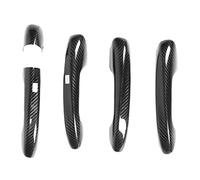 KIMISS Coperchio della Maniglia della Porta in Carbonio - W205 W213 -Protettore del Rivestimento Esterno per Classe S, GLC, GLE e MOLTO