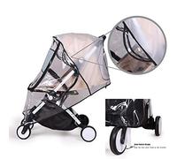 KIMISS Coperchio di Pioggia del Passeggino Trasparente Universale - Scudo Impermeabile per Carrozzine e Passeggini (Colore assortito)