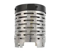 KIMISS Coperchio di Riscaldamento a Riscaldamento in Acciaio Inossidabile - Coperchio di della Tenda Mini Riscaldatore Ad Alta Temperatura per Cottura e Griglie Efficienti