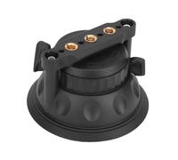 KIMISS Coppa di Aspirazione per Auto Monte Universale Regolabile Strong Aspirazione 3 Interfacce per Parabrezza DSLR Telefera DSLR Telefono Visualizza in Prima Fotografia ABS ABLAGGIO