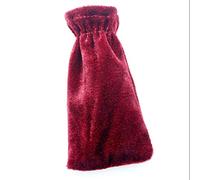 KIMISS Copri Pedali per Pianoforte - Custodia Protettiva da 3 Pezzi per Pianoforti Verticali e - Materiale Morbido in Pleuche con Fascia Elastica (rosso)