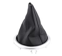 KIMISS Copri Pomello del Cambio Universale in Pelle PU Auto Cuffia Leva Sacco del Cambio Gaiter a Leva del Cambio Coperchio di Avvio a Leva del Cambio Manuale Nero Auto per Swift SX4 2005-2010