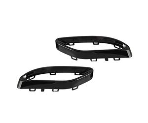 KIMISS Copri Silenziatori per Tubi di Scarico, Finiture in Nero Lucido per Mercedes- A B C E GLC LS W177 W247 W205 W213 X253 C257 LS