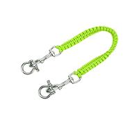 KIMISS Cordino per Fotocamera Subacquea - Accessorio Resistente Alla Corrosione e Girevole a 360° per la Fotografia Subacquea con Gancio in Acciaio Inossidabile (GREEN)