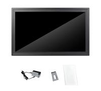 KIMISS Cornice Digitale Smart WiFi da 15,4 Pollici con Touch Screen Ad Alta Definizione Controllo App per Condivisione di Foto Multiutente Uso Domestico e Domestico Grandi (Spina europea)
