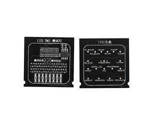 KIMISS CPU Socket Lga 1151 Lga 1151 Socket Scheda Madre PCB Nero 2 in 1 Caricamento Scheda 1151 Scheda di Prova Indicatore LED CPU Socket Tester Scheda Madre per