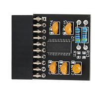 KIMISS Crittografia TPM 2.0, 20Pin LPC PRO TPM2.0 Modulo di Sicurezza Installazione Facile e Stabile SPI Durevole per Win