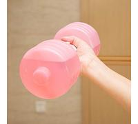 KIMISS Cumpbell Riempiti d'acqua Regolabili - Pesi Portatili per la Formazione per il Fitness per la Casa e l'ufficio - Ideale per le Donne Design a Prova di Perdite (Rosa, verde #51)