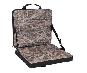 KIMISS Cuscino per Sedile da Stadio Cuscino per Sedia Pieghevole Portatile per Eventi Sportivi, Viaggi, Escursionismo, Pesca - Design in Tessuto 600D Comodo e Impermeabile