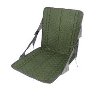 KIMISS Cuscino per Sedile da Stadio Portatile con Supporto per la Schiena per lo Sport, Cuscino per Sedia Pieghevole per Spiaggia, Pesca, Campeggio